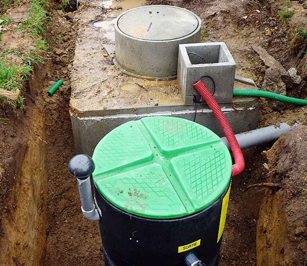 Installation pompe de relevage